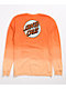 Santa Cruz Missing Dot Orange Ombre Long Sleeve T-Shirt