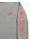 Santa Cruz Mixed Up sudadera gris de cuello redondo