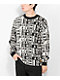 Santa Cruz Not A Crime Black & White Sweater - Thumbnail image 1 of 4