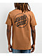 Santa Cruz Opus Dot Brown Sugar T-Shirt - Thumbnail image 1 of 3