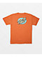 Santa Cruz Oval Dot Horizon Orange T-Shirt