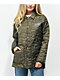 Santa Cruz Oval Line Dot Olive Quilted Chore Jacket - Thumbnail image 1 of 4