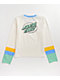 Santa Cruz Partial Oval Dot White & Multi Long Sleeve T-Shirt  - Thumbnail image 1 of 2