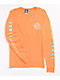 Santa Cruz Phase Dots Orange Long Sleeve T-Shirt - Thumbnail image 2 of 2