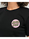 Santa Cruz Pink Dot Black T-Shirt - Thumbnail image 3 of 3