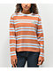 Santa Cruz Psychedelic Dot Brown & Blue Stripe Long Sleeve T-Shirt - Thumbnail image 2 of 3