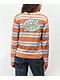 Santa Cruz Psychedelic Dot Brown & Blue Stripe Long Sleeve T-Shirt - Thumbnail image 1 of 3