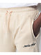 Santa Cruz Sand & Black Strip Dye Jogger Sweatpants
