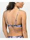 Santa Cruz Scorpio Grey Tie Dye Triangle Bikini Top