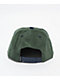 Santa Cruz Scratched Corduroy Green & Navy Snapback Hat - Thumbnail image 2 of 3
