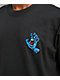 Santa Cruz Screaming Hand Embroidered Grey T-Shirt - Thumbnail image 3 of 3