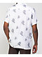 Santa Cruz Screaming Skull White Short Sleeve Button Up Shirt - Thumbnail image 3 of 3