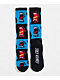 Santa Cruz Screaming Strip Black Crew Socks - Thumbnail image 2 of 2