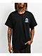 Santa Cruz Screaming Wave Black T-Shirt - Thumbnail image 2 of 3