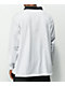 Santa Cruz Solid Stripe White Long Sleeve Polo Shirt - Thumbnail image 3 of 4
