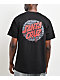 Santa Cruz Spotlight Dot Black T-Shirt - Thumbnail image 1 of 3