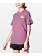 Santa Cruz Stack Stripe Block Purple T-Shirt