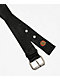 Santa Cruz Street Strip Black Grommet Belt - Thumbnail image 2 of 2