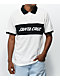Santa Cruz Strip Block Off-White & Black Polo Shirt - Thumbnail image 1 of 3