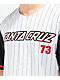 Santa Cruz Strip Outline White & Black Baseball Jersey - Thumbnail image 3 of 4