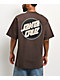 Santa Cruz Stripe Center Brown T-Shirt - Thumbnail image 1 of 4