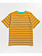 Santa Cruz Sunflower Dot camiseta de rayas amarillas