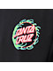 Santa Cruz Tidal Dot Black T-Shirt - Thumbnail image 3 of 3