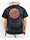 Santa Cruz Tie Dye Dot Black T-Shirt - Thumbnail image 1 of 3