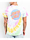 Santa Cruz Tie Dye Dot White T-Shirt - Thumbnail image 1 of 3