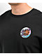Santa Cruz Tsunami Dot Black T-Shirt - Thumbnail image 3 of 3