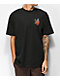 Santa Cruz Vacation Dot camiseta negra