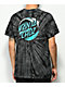 Santa Cruz Wave Dot Black Spider Tie Dye T-Shirt 