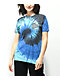 Santa Cruz Wave Dot Blue Tie Dye T-Shirt - Thumbnail image 2 of 3