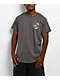 Santa Cruz Wave Dot Charcoal T-Shirt - Thumbnail image 2 of 3