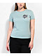 Santa Cruz Wave Dot Dusty Blue T-Shirt - Thumbnail image 2 of 3