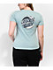 Santa Cruz Wave Dot Dusty Blue T-Shirt - Thumbnail image 1 of 3