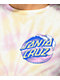 Santa Cruz Wave Dot Pink Lemonade Tie Dye T-Shirt