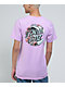 Santa Cruz Wave Dot Splice Lilac T-Shirt  - Thumbnail image 1 of 6
