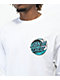 Santa Cruz Wave Dot White Long Sleeve T-Shirt - Thumbnail image 3 of 3