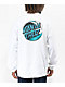 Santa Cruz Wave Dot White Long Sleeve T-Shirt - Thumbnail image 1 of 3
