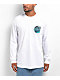 Santa Cruz Wave Dot White Long Sleeve T-Shirt - Thumbnail image 2 of 3