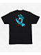 Santa Cruz x Stranger Things Screaming Lights Black T-Shirt - Thumbnail image 1 of 2