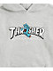Santa Cruz x Thrasher Kids Screaming Heather Grey Hoodie - Thumbnail image 3 of 3