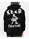 Schaf Keep Fighting Black Zip Hoodie - Thumbnail image 1 of 3