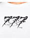 Schaf Make Your Own Luck White Crop T-Shirt - Thumbnail image 2 of 2