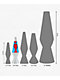 Schylling Purple, Blue & Silver 14.5" LAVA Lamp - Thumbnail image 3 of 3