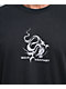 Sci-Fi Fantasy Dragon Black T-Shirt - Thumbnail image 2 of 2