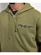 Sci-Fi Fantasy Origin Green Zip Hoodie - Thumbnail image 4 of 5