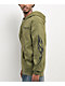 Sci-Fi Fantasy Origin Green Zip Hoodie - Thumbnail image 5 of 5