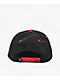 Sci-Fi Fantasy Profound Darkness Black & Red Snapback Hat - Thumbnail image 2 of 3